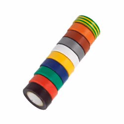 Rubans isolants KS TOOLS - 10 m - 10 pcs - 141.6010 : optez pour ces rubans isolant résistants conçus pour résister aux condi ...