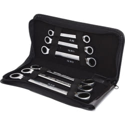 Jeu de clés polygonales à cliquet réversible GEARplus, 6 pcs