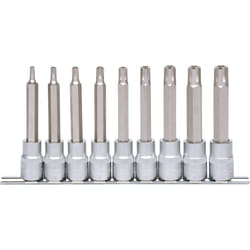 Kstools - 1/2 Jeu de douilles ribe, longues, 9 pcs