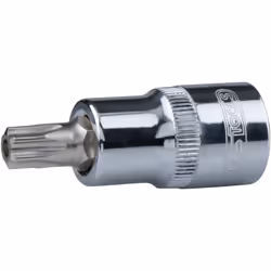 Torx percé Carré d'entraînement intérieur selon DIN 3120 / ISO 1174 avec encoche pour verrouillage par bille avec embout tour ...