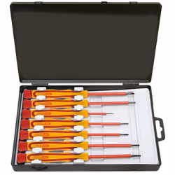Tournevis de précision avec revêtement isolant pour vis cruciforme PH-jeu de 7 pcs