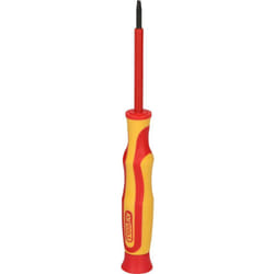 Tournevis de précision avec revêtement isolant pour vis fendue, 3,0 mm