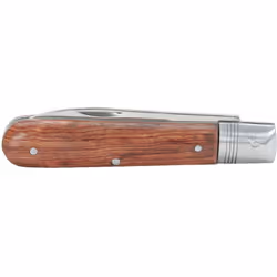 Lame pliable Manche en bois et encoche dénude-câble Lame en acier inoxydable - Code EAN: 4042146133989 - Largeur B: 15 mm - L ...
