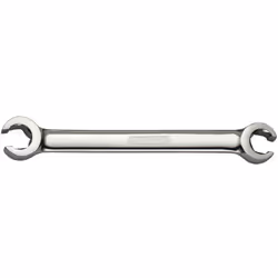 6 pans Selon DIN 3118 Fourche inclinée à 15° Ouverture 15° décalée Finition chromée Chrome Vanadium Hauteur de tête (A2) 9.9  ...