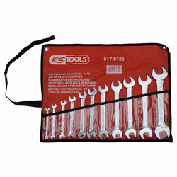 Kstools - Jeu de clés à fourche, 11 pcs, 6x7-30x32mm