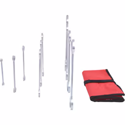 Kstools - Jeu de clés à fourche, 11 pcs, 6x7-30x32mm