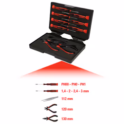 KS Tools 500.7180, 400 g, 10 outils