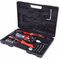 Jeu de pince à rivets, grand, 17 pcs