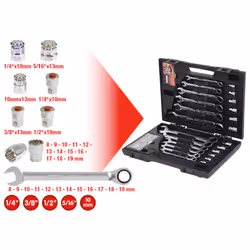 KS Tools 503.4960, Ensemble de douilles, Métrique, 30 tête(s), Sulfate de chondroïtine, DIN 3113, ISO 3318, DIN 3120, ISO 117 ...