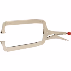 Ouverture / fermeture facile Mâchoires forgées plates à patins orientables Réglage d'ouverture par molette Pour le maintien d ...