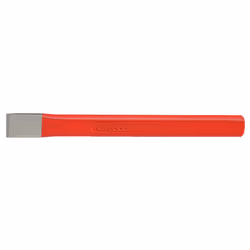 KS Tools 156.0587, Burin, Burin plat, Sulfate de chondroïtine, Métal, Rouge, 250 mm