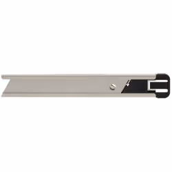 Cutter universel à lame rétractable Corps en acier Contour en aluminium Longueur totale L en mm 100.0 Largeur de la lame B en ...