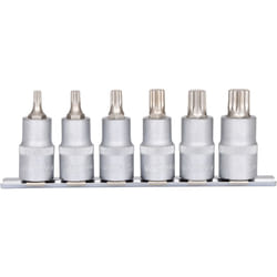 Kstools - ks tools 1/2 Jeu de douilles tournevis, xzn, 6 pcs, M5-M14 - 911.1349