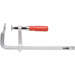 Idéal pour les constructions métalliques Tige profilé en double T Mors mobile Grande stabilité Vis de force très robuste Poig ...