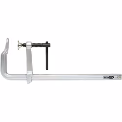 Idéal pour les constructions métalliques Tige profilé en double T Mors mobile Avec poignée coulissante Grande stabilité Vis d ...