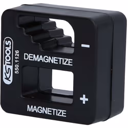 Utilisation simple Aimante la lame par simple passage Désaimante par friction sur le côté Pour tournevis, pincettes ou autres ...