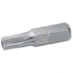 Embouts de vissage 5 pans percé TS27, L.30 mm