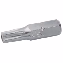KS Tools 911.3108, 1 pièce(s), Nickel, DIN 3126, ISO 1173 - C 6,3, 30 mm, 10 g, 25,4 / 4 mm (1 / 4")