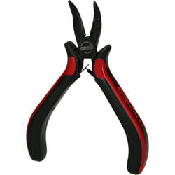 Kstools - ks tools 500.7022 pince électronique à bec demi-rond coudé à 45° 130 mm