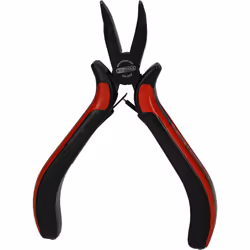 Kstools - ks tools 500.7022 pince électronique à bec demi-rond coudé à 45° 130 mm