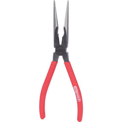 Pince à bec demi-rond dentelée 200mm