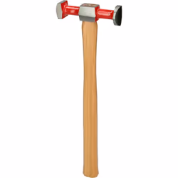 KS Tools 140.2130, Marteau à riveter, Acier, Bois, 32,5 cm, 390 g, 3 cm