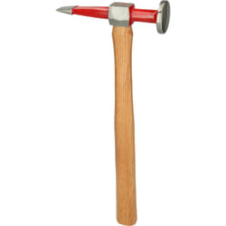 KS TOOLS Marteau de carrossier panne pointue et tête ronde plate, 325mm - 140.2136