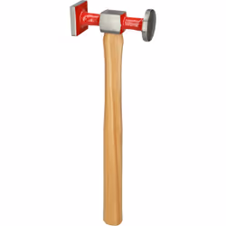 KS Tools 140.2134, Marteau à riveter, Acier, Bois, 32,5 cm, 490 g, 4 cm