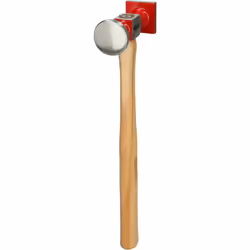 KS TOOLS Marteau de carrossier, tête bombé, grand rond/carré, 325mm