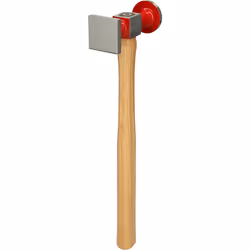 KS TOOLS Marteau de carrossier, tête bombé, grand rond/carré, 325mm - Vue supplémentaire 4