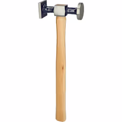 KS Tools 140.2132, Marteau à riveter, Acier, Bois, 32,5 cm, 490 g, 4 cm