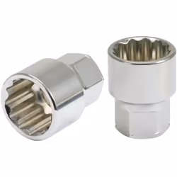 Utilisable avec les clés RING STOP® Finition satinée Chrome Vanadium - 12 pans en mm: 18.0 mm - Code EAN: 4042146154243 - Ent ...