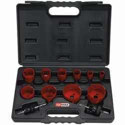 Découvrez le coffret complet de scies cloches, parfait pour tous vos projets de découpe. Ce kit comprend 10 scies ayant un di ...
