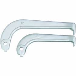 Griffes de rechange, 8" Longueur totale L en mm 225.0 Poids 840 Logement en pouces 8 Accessoires mit angeschliffenen Abzieher ...