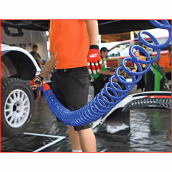 Kstools - Rallonges spiralées d'air comprimé, ø 10mm