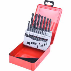 KS Tools 330.1610, Perceuse, Ensemble de forets, Rotation vers la droite, Métal, Plastique, Bois, 118°, Acier à coupe rapide  ...