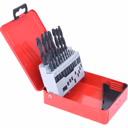 KS TOOLS Coffret de forets HSS-R laminés, 19 pcs en box métal, 1-10mm - Vue supplémentaire 4