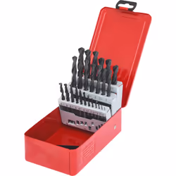 KS Tools 330.1613, Perceuse, Ensemble de forets, Rotation vers la droite, Métal, Plastique, Bois, 118°, Acier à coupe rapide  ...