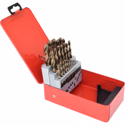 KS TOOLS Coffret de forets HSS-G Co 5, en box métal, 25 pcs, 1-13mm - 330.3613 - Vue supplémentaire 5