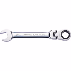 KS TOOLS - Clés mixtes à cliquet à tête inclinable 180 degrés à verrouillage GEAR Plus 9mm - 503.4809 - Ce produit de marque  ...