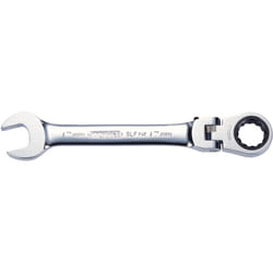 Ks tools - Clés mixtes à cliquet à tête inclinable 180 degrés à verrouillage gear Plus 9mm - 503.4809