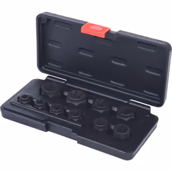 KS Tools 913.3880, Ensemble de douilles, 3/8", 10 tête(s), Acier au chrome-molybdène, 300 g
