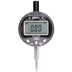 Commutateur mm/pouces Remise à zéro possible à tout moment Grand affichage LCD - Taille des chiffres 6,0 mm Pointeau Ø 8 mm H ...