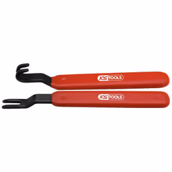 Outillage spécifique pour retirer les clips métaliques, plastiques et boutons en caoutchouc Forme droite et coudée Poignée en ...