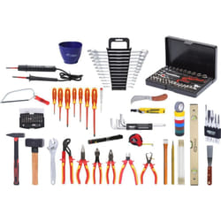 Sacoche d'outils d'électricien - nylon, 132 pcs