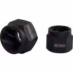 KS Tools 913.3881, Prise, Métrique, 1 tête(s), 8 mm, Acier au chrome-molybdène, 16 mm