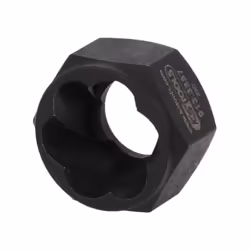 Modèle particulièrement plat et compact Profil spécial écrous abîmés Renfort entre la tête et la douille Entraînement à clé o ...