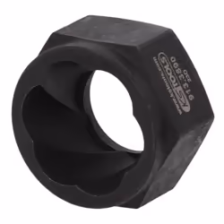 Modèle particulièrement plat et compact Profil spécial écrous abîmés Renfort entre la tête et la douille Entraînement à clé o ...