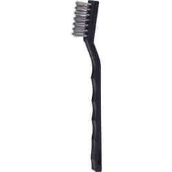 Brosse acier pour bougie, 170 mm