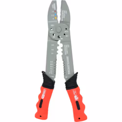 Pour couper et dénuder des fils de 0,75 à 6,0 mm² Pour sertir des cosses et des cosses à embouts de 1,5 à 6,0 mm² Fonction ar ...